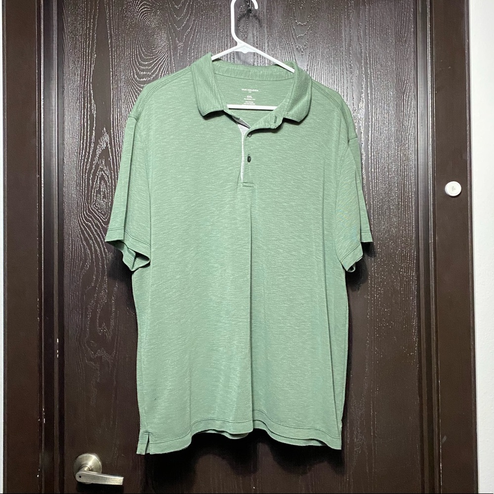 Van Heusen Air Classic Fit Green Polo